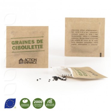 Sachet de Graines Kraft Standard - Goodies BtoB - Cadoétik